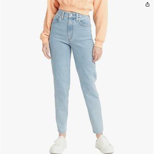 Levi's High Waisted Mom Jeans in Summer Stray (Light Wash) Size 25 NWT